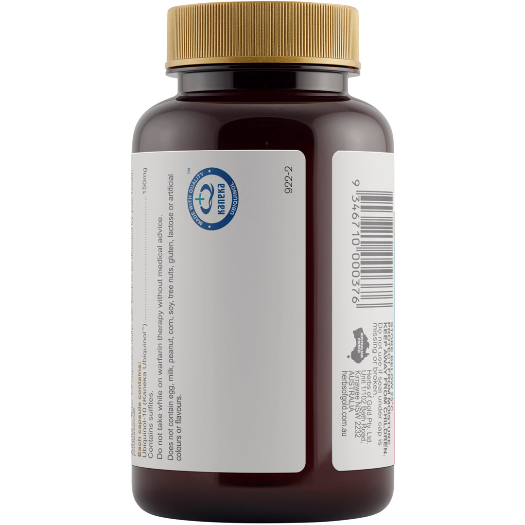 Herbs of Gold Ubiquinol 150mg