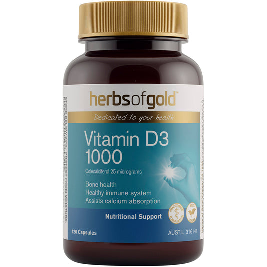 Herbs of Gold Vitamin D3 1000 IU
