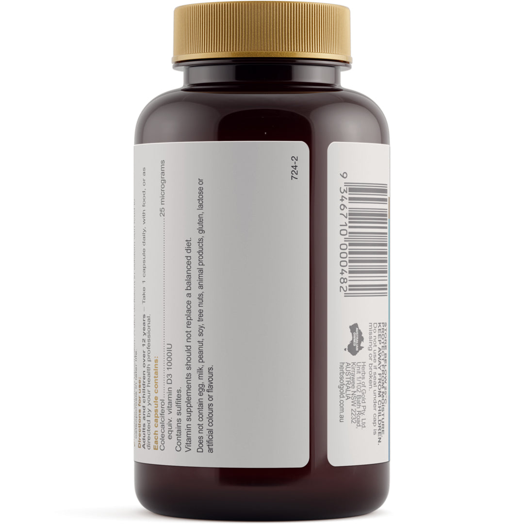 Herbs of Gold Vitamin D3 1000 IU