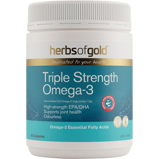 Herbs of Gold Triple Strength Omega-3