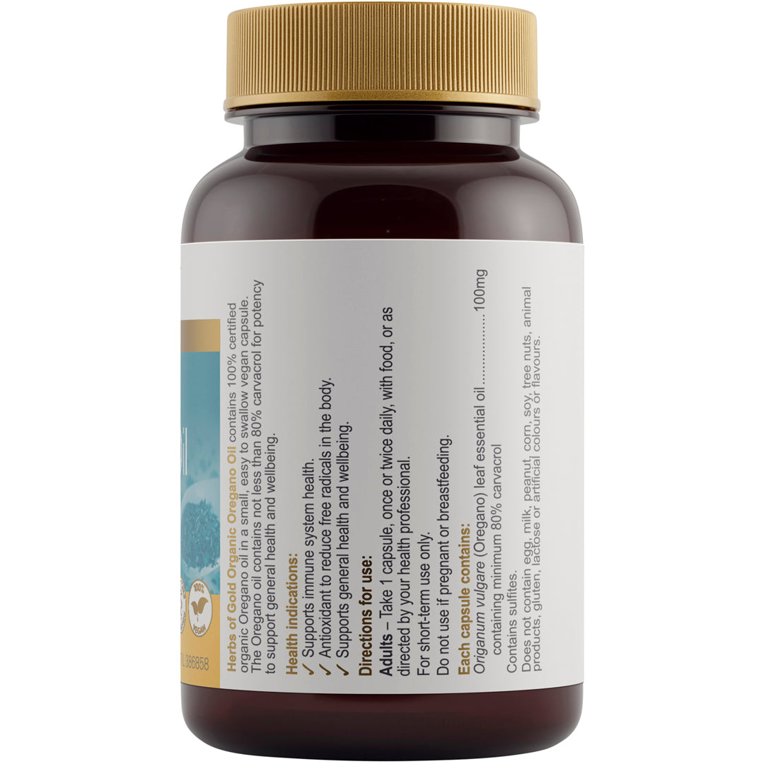 Herbs of Gold Organic Oregano Oil
