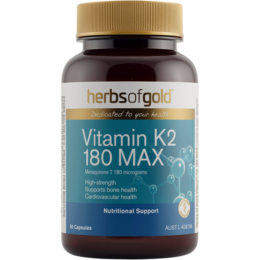 Herbs of Gold Vitamin K2 180 MAX