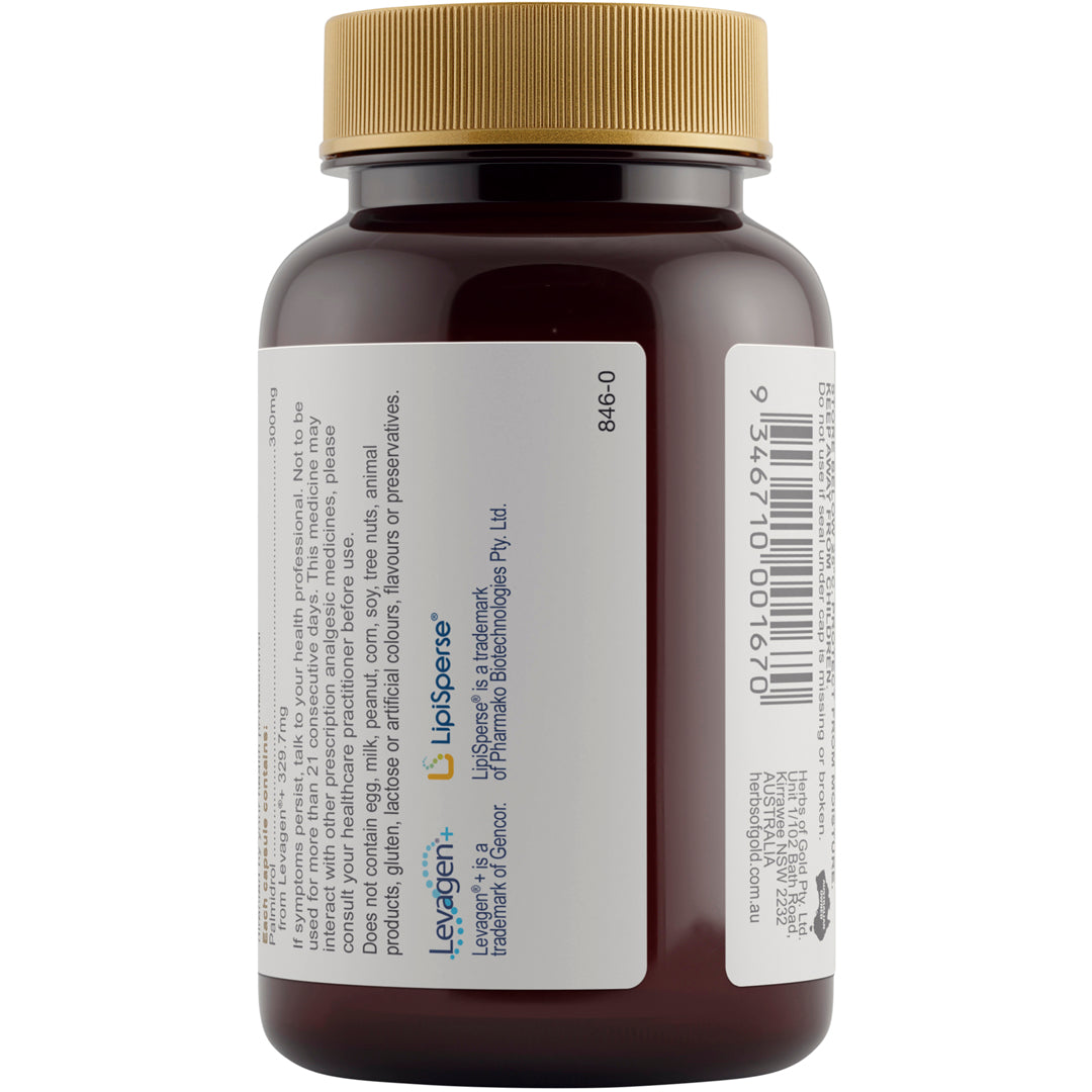 Herbs of Gold Pain Relief PEA Forte