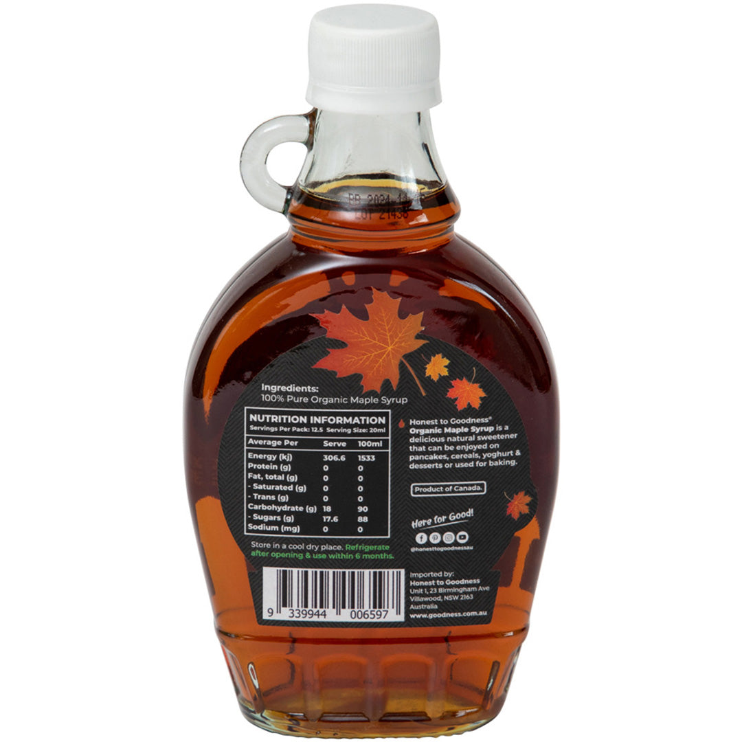 Honest to Goodness Organic Maple Syrup
