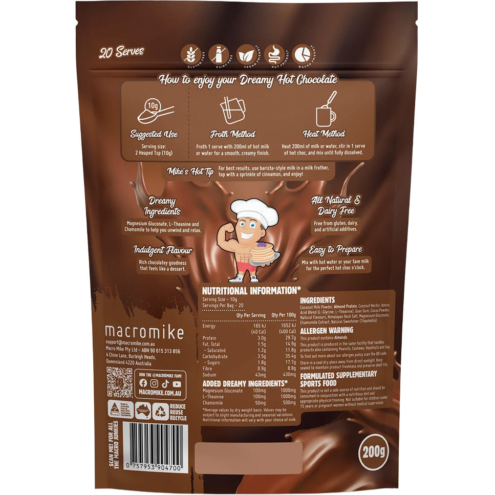 Macro Mike Dreamy Hot Chocolate