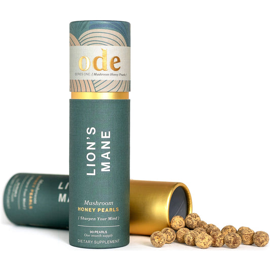 Ode Lion's Mane Mushroom Honey Pearls