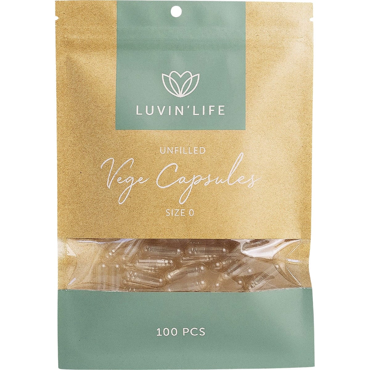 Luvin Life Vege Caps (Size 0)