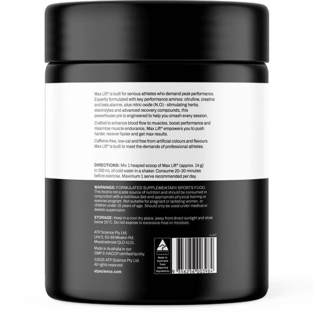 ATP Science Max Lift