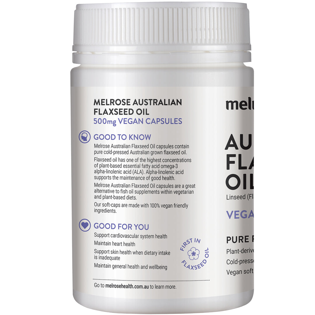 Melrose Australian Flaxseed Oil Capsules
