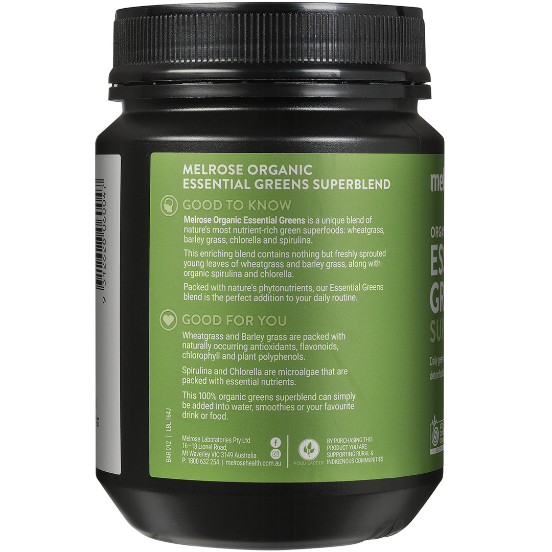 Melrose Organic Essential Greens