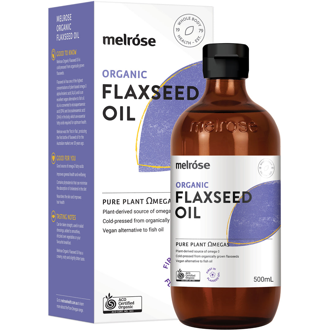 Melrose Organic Flaxseed Oil