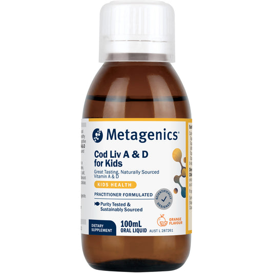 Metagenics Cod Liv A & D for Kids