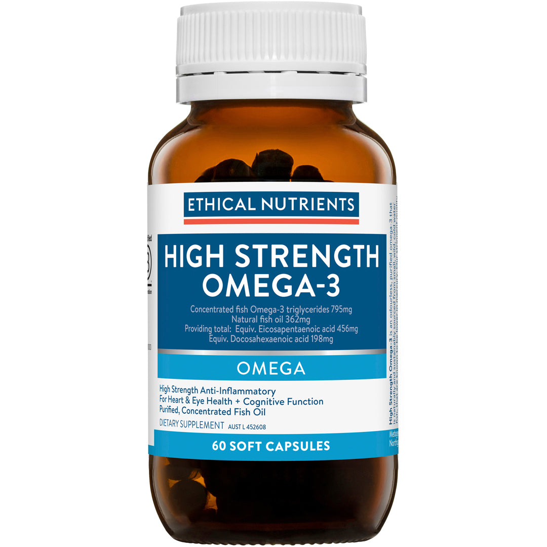 Ethical Nutrients High Strength Omega-3 Capsules