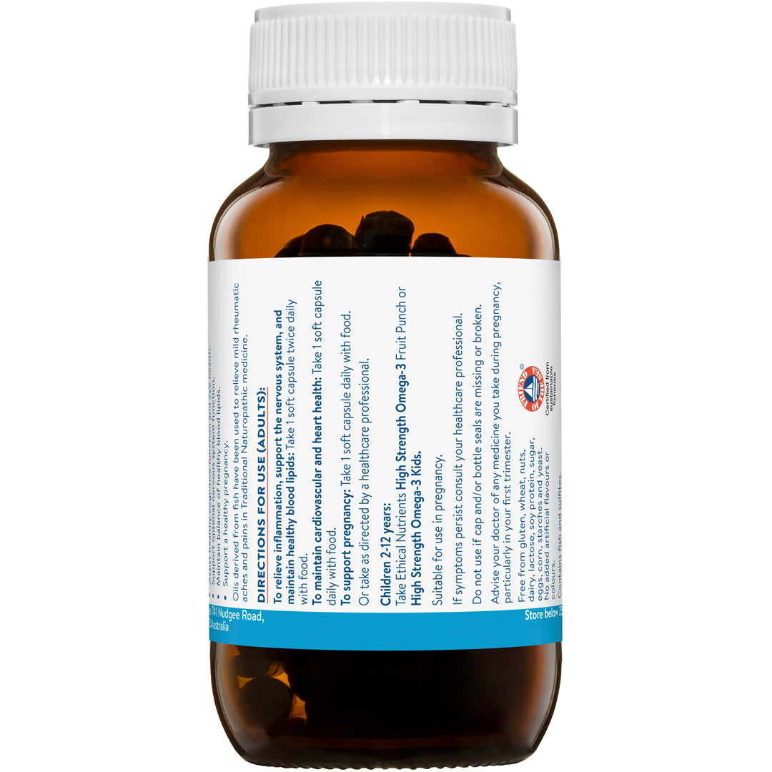 Ethical Nutrients High Strength Omega-3 Capsules