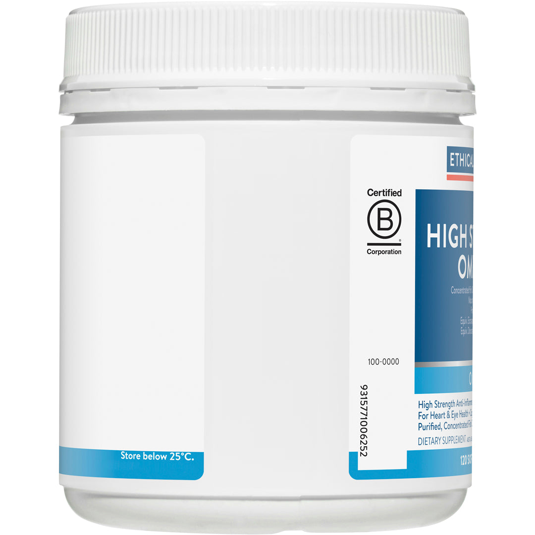 Ethical Nutrients High Strength Omega-3 Capsules