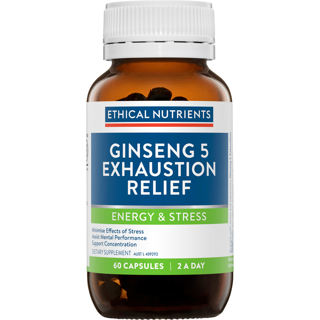 Ethical Nutrients Ginseng 5 Exhaustion Relief