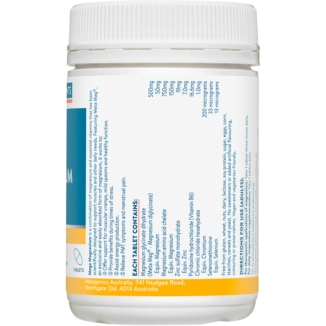 Ethical Nutrients Mega Magnesium Tablets