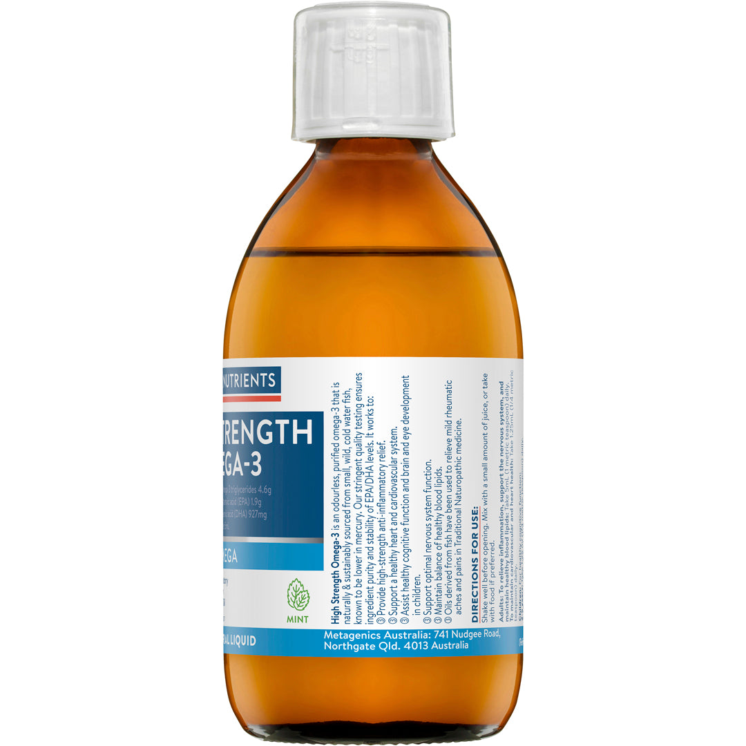 Ethical Nutrients High Strength Omega-3 Liquid