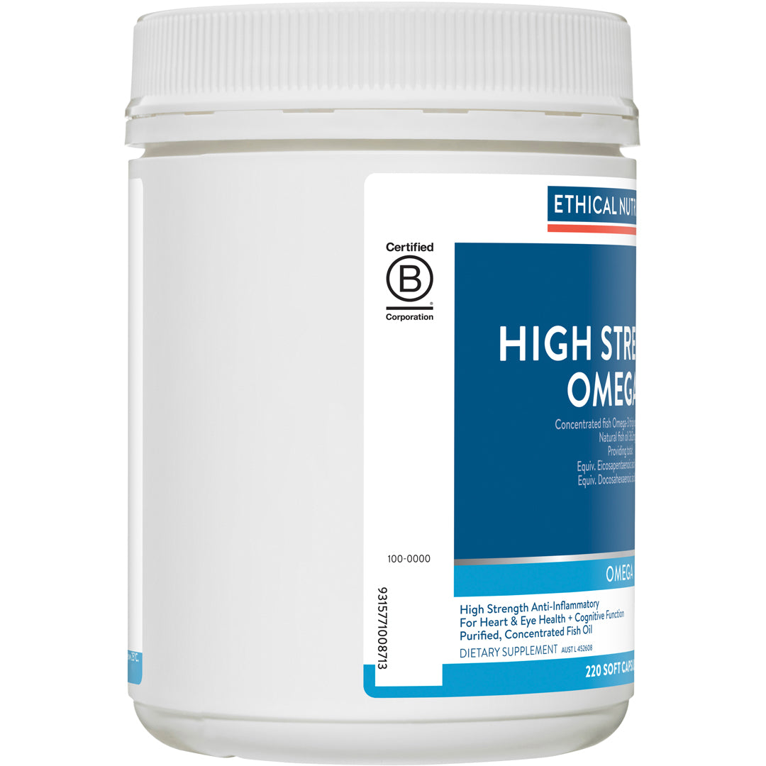 Ethical Nutrients High Strength Omega-3 Capsules