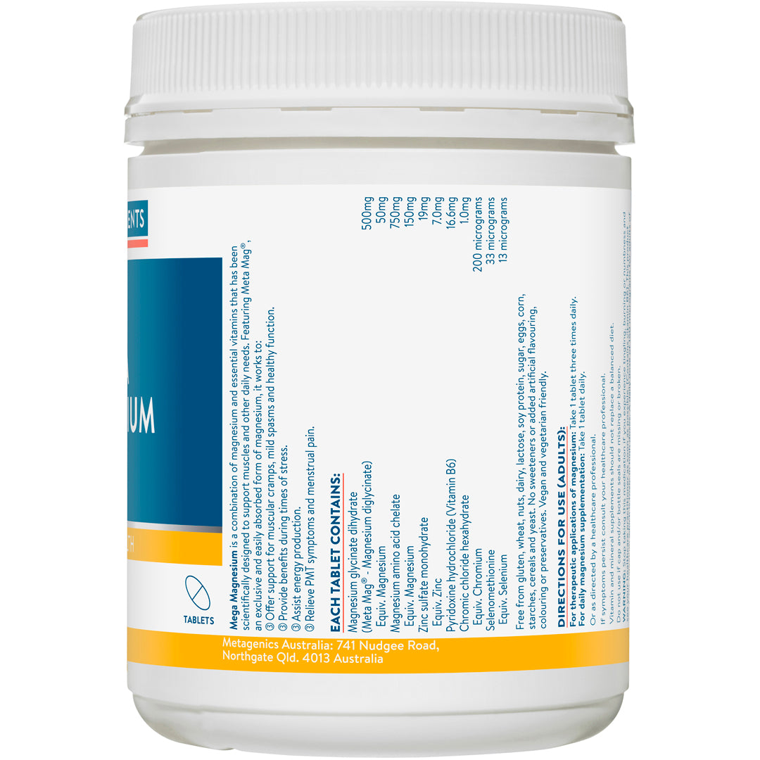 Ethical Nutrients Mega Magnesium Tablets