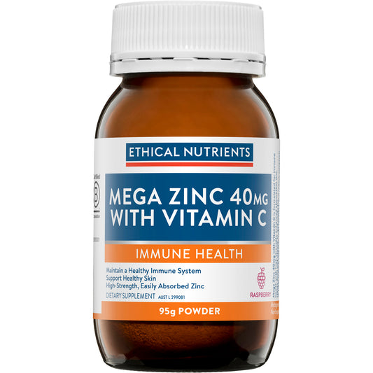 Ethical Nutrients Mega Zinc with Vitamin C Powder