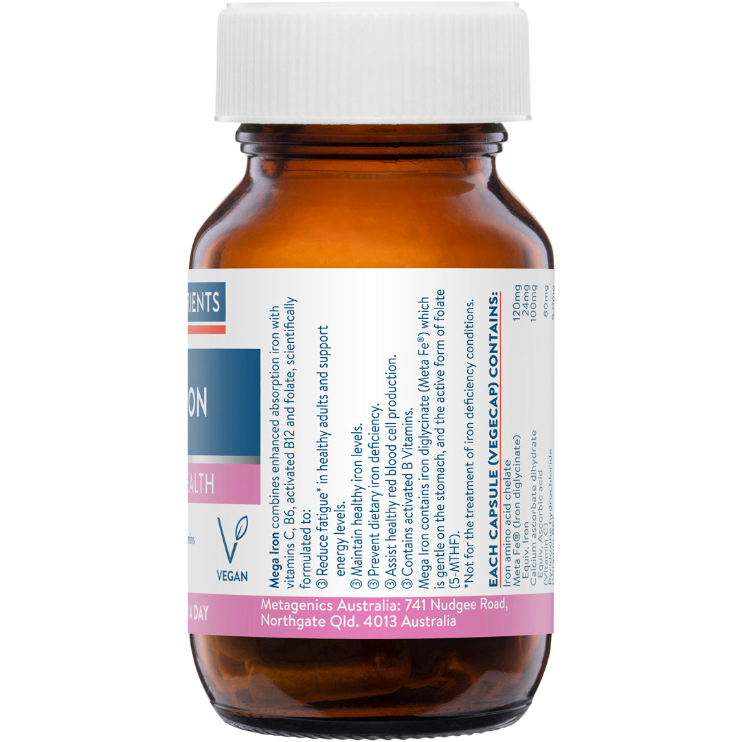 Ethical Nutrients Mega Iron with Activated B Vitamins
