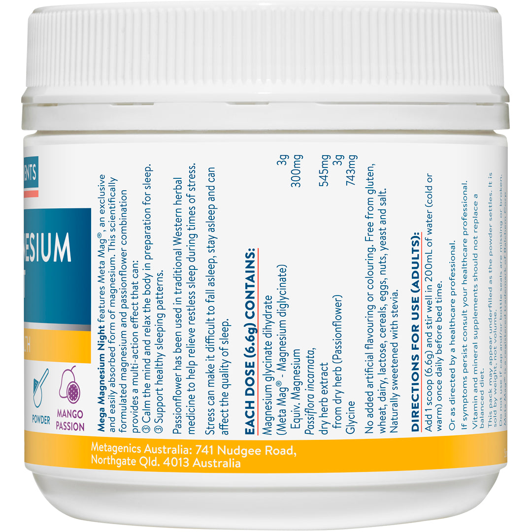 Ethical Nutrients Mega Magnesium Night