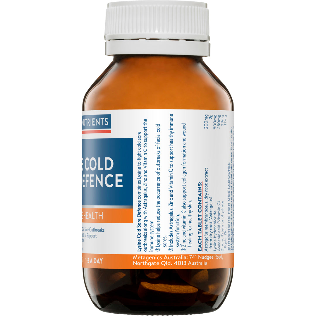 Ethical Nutrients Lysine Viral Cold Sore Defence