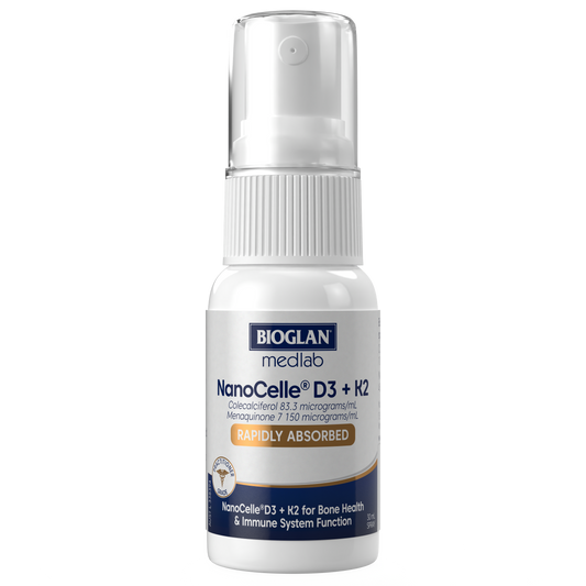 Bioglan Medlab NanoCelle D3 + K2