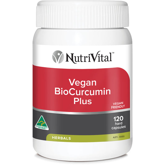 NutriVital Vegan Bio Curcumin Plus