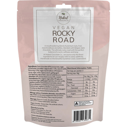Naked Chocolate Co Vegan Rocky Road