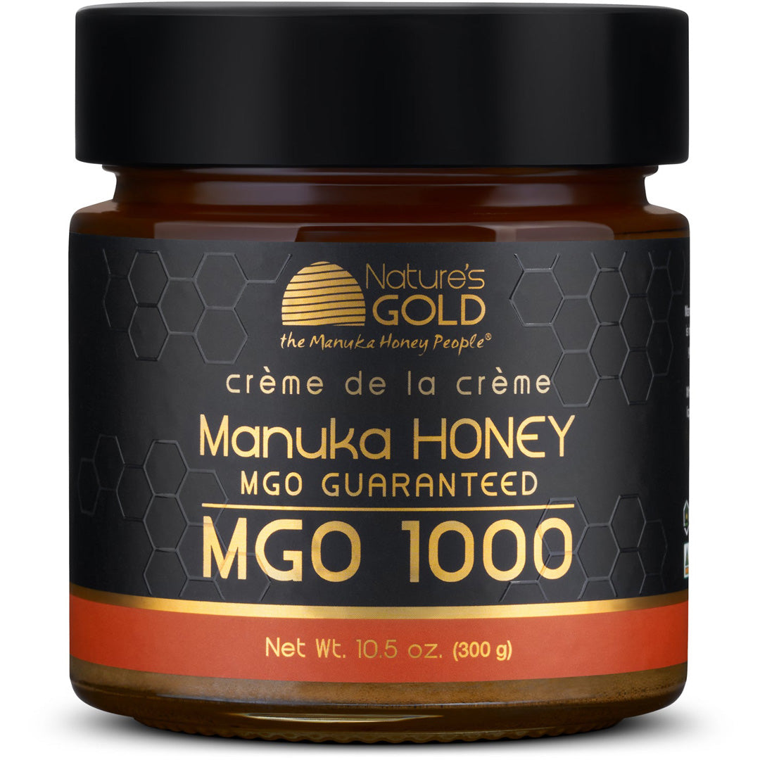 Nature's Gold 100% Raw Australian Manuka Honey MGO 1000