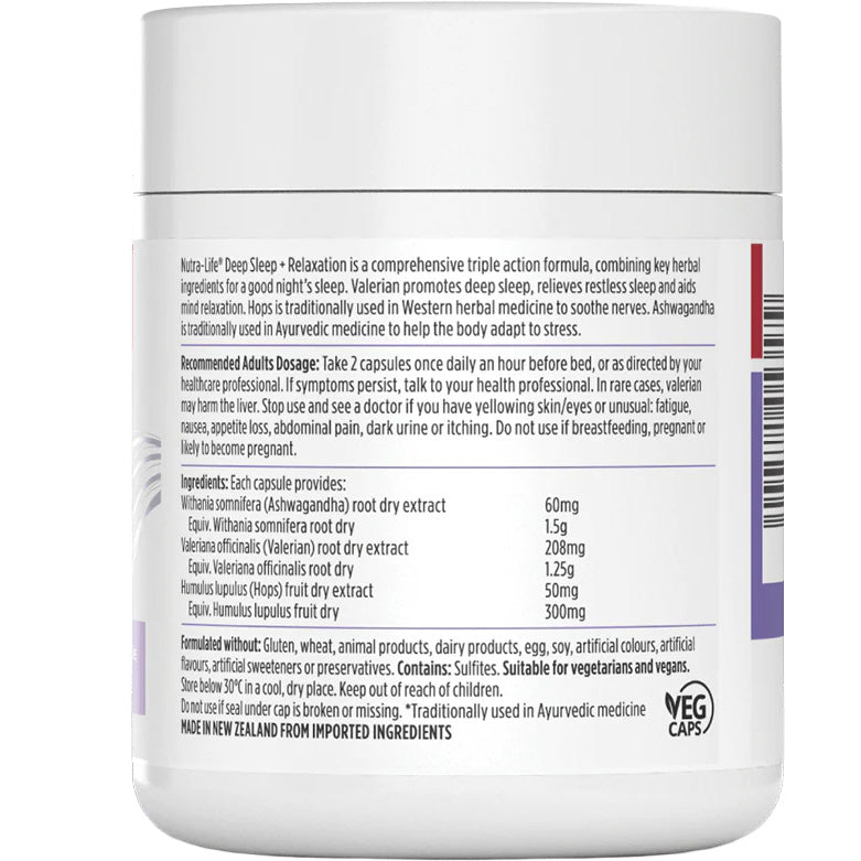 Nutra-Life Deep Sleep + Relaxation