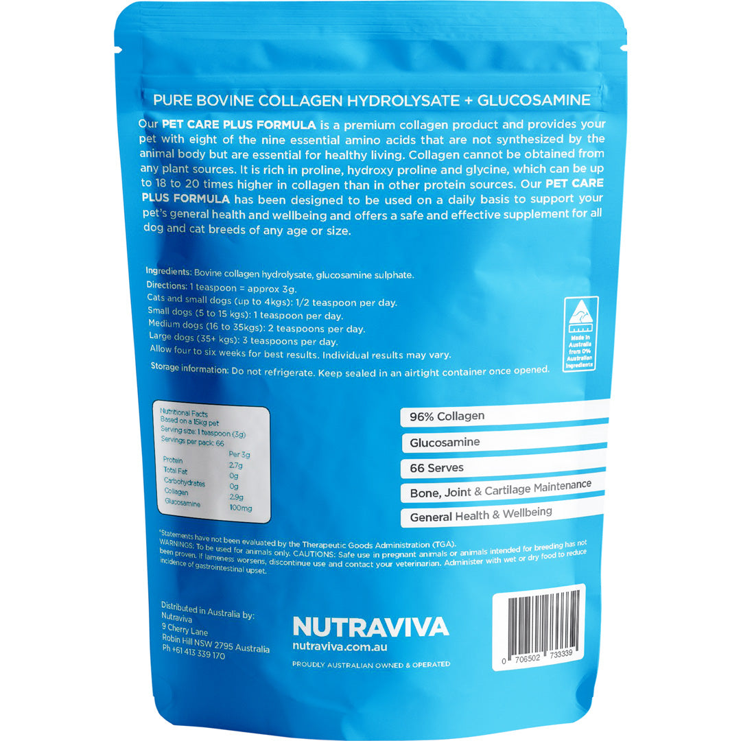 Nutraviva Pet Care Plus Formula