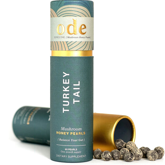 Ode Turkey Tail Mushroom Honey Pearls