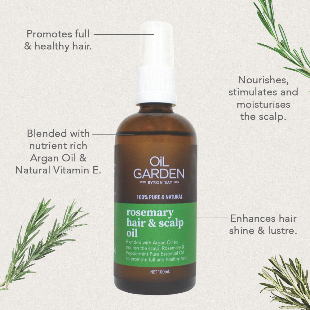 Oil Garden Rosemary Hair & Scalp Oil