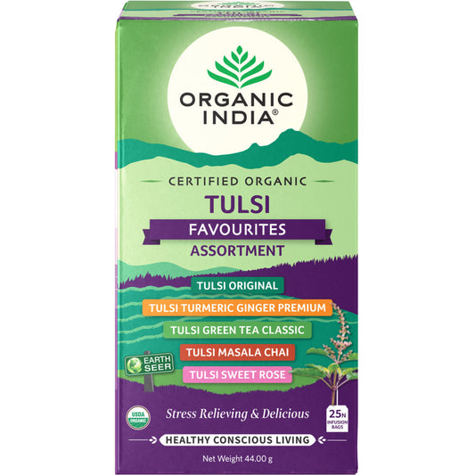 Organic India Tulsi Favourites Assortment Tea