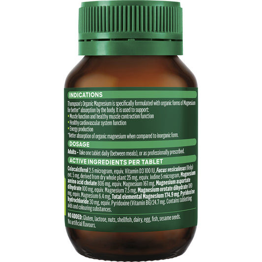 Thompson's Organic Magnesium