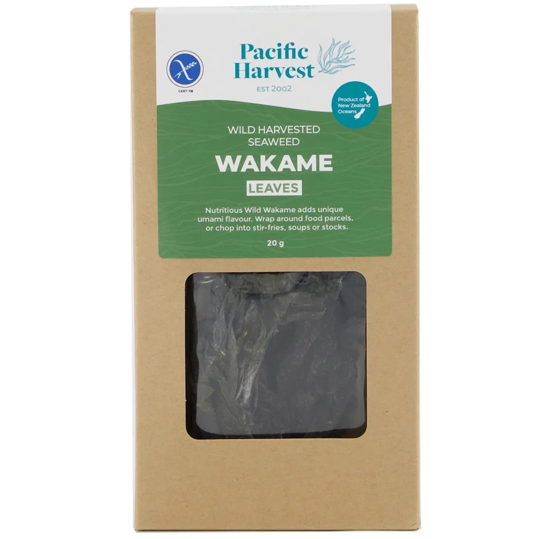 Pacific Harvest Wakame Seaweed Leaves (Wild Harvested)