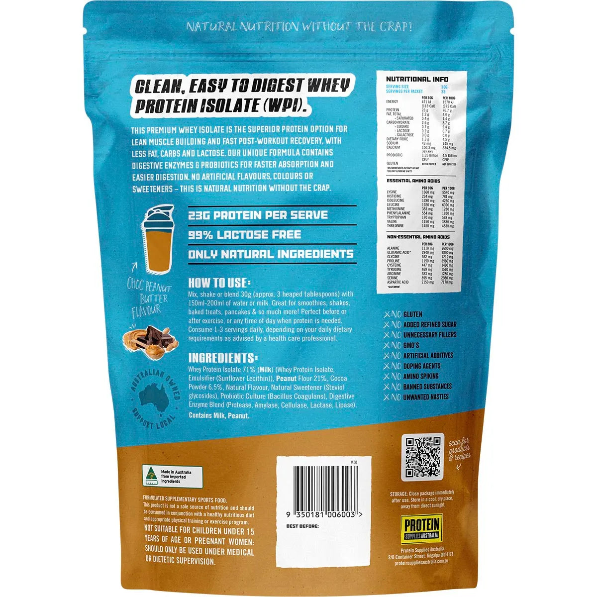 Protein Supplies Australia WPI