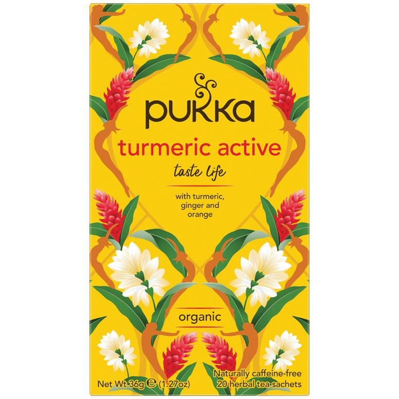 Pukka Herbs Tumeric, Ginger & Orange Tea