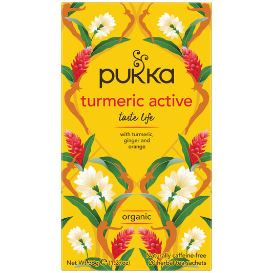 Pukka Herbs Tumeric, Ginger & Orange Tea