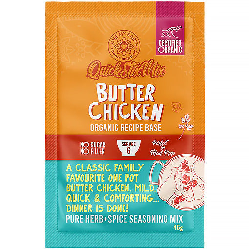 Love My Earth Butter Chicken Organic Recipe Base