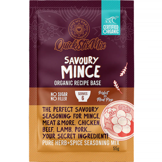 Love My Earth Savoury Mince Organic Recipe Base