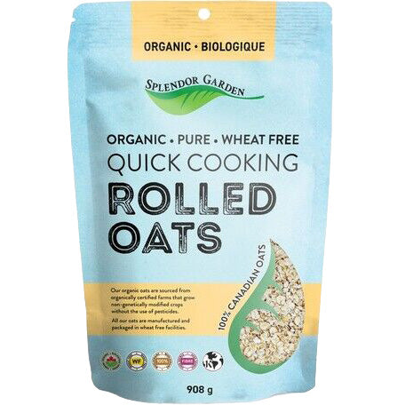 Splendor Garden Organic Quick Cooking Rolled Oats