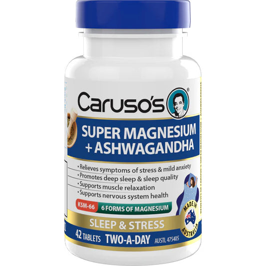 Caruso's Super Magnesium + Ashwagandha