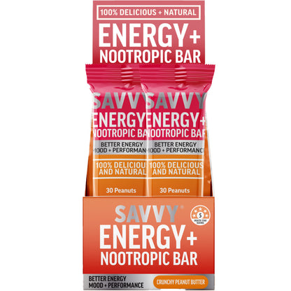 Savvy ENERGY+ Nootropic Bar