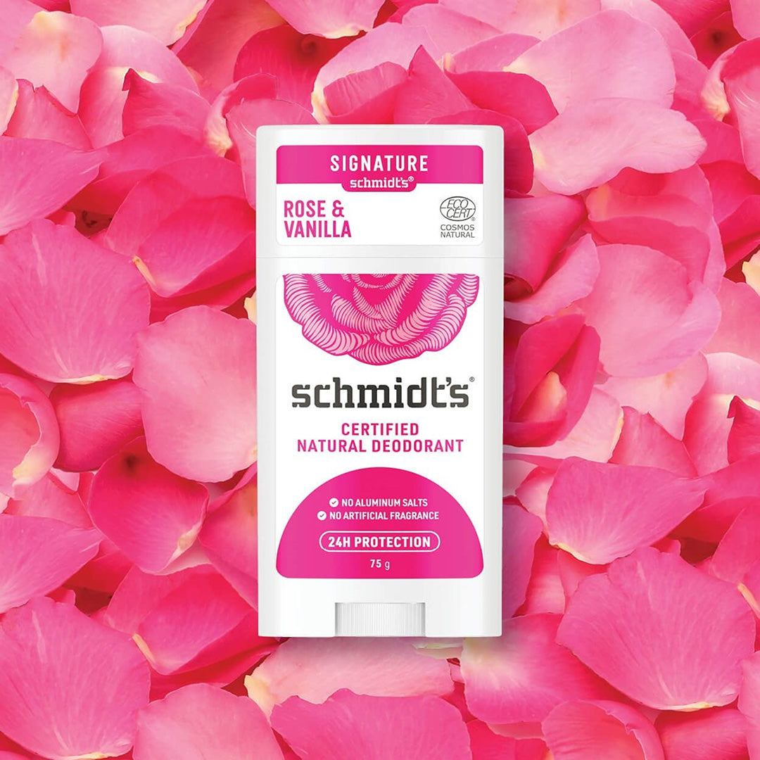 Schmidt's Rose + Vanilla Deodorant