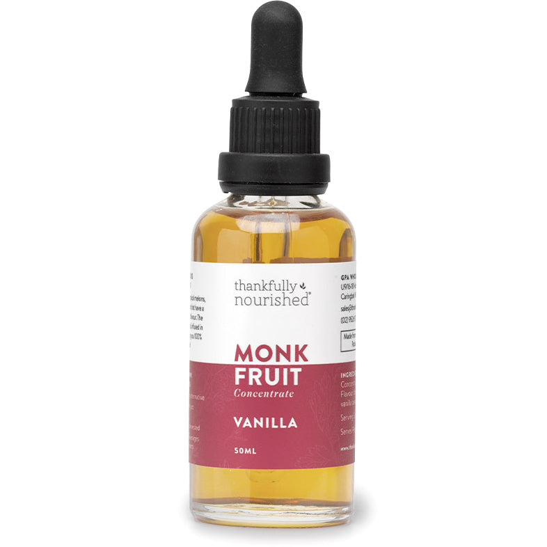 Thankfully Nourished Flavoured Monk Fruit Concentrate