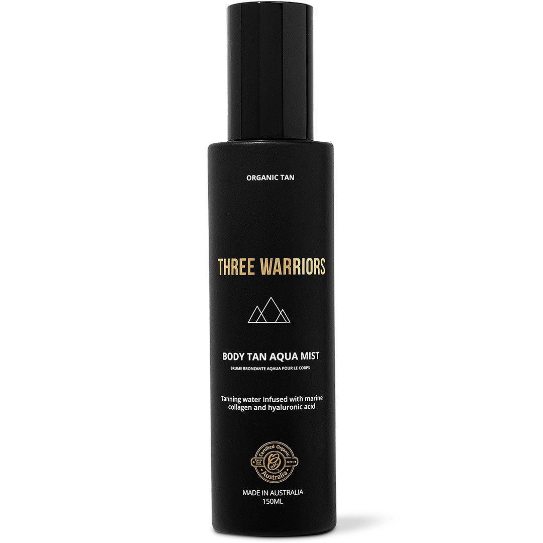 Three Warriors Body Tan Aqua Mist